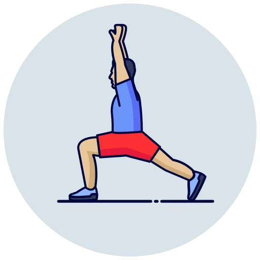 👟 Стикер «Занимайся дома» для Telegram