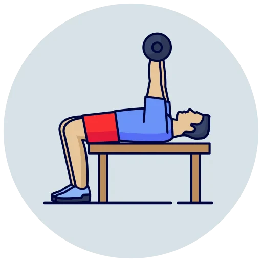 🏋‍♀ Стикер «Занимайся дома» для Telegram
