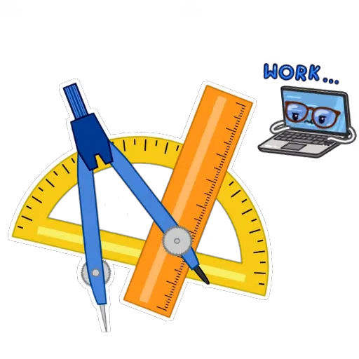 🚗 Стикер «Занимайся дома» для Telegram