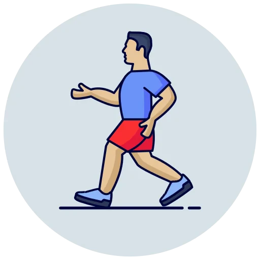 🚶‍♂ Стикер «Занимайся дома» для Telegram