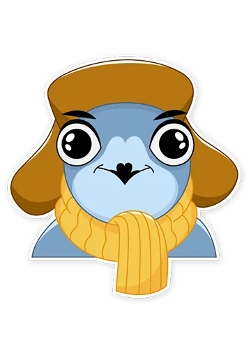 ☃️ Стикер «Cтриж из Стрежевого» для Telegram