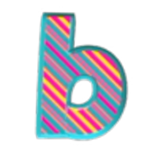 🔡 Эмодзи «Striped Pattern Font» для Telegram