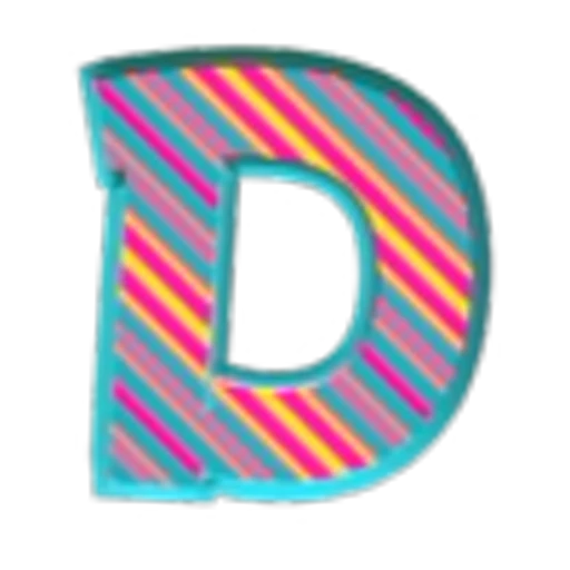 🔠 Эмодзи «Striped Pattern Font» для Telegram