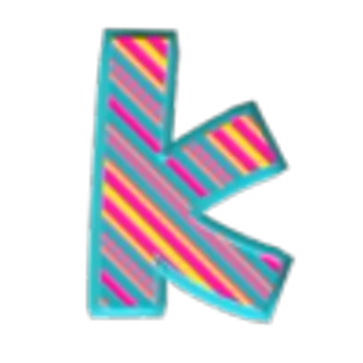 🔡 Эмодзи «Striped Pattern Font» для Telegram