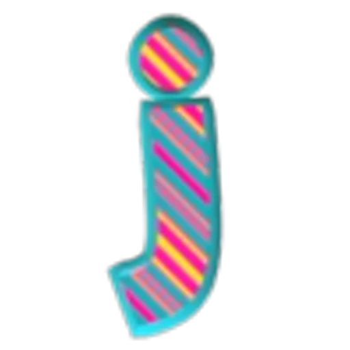 🔡 Эмодзи «Striped Pattern Font» для Telegram