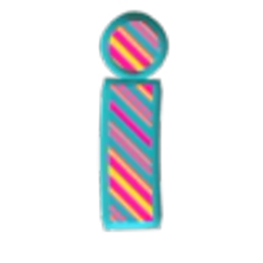 🔡 Эмодзи «Striped Pattern Font» для Telegram