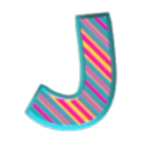 🔠 Эмодзи «Striped Pattern Font» для Telegram