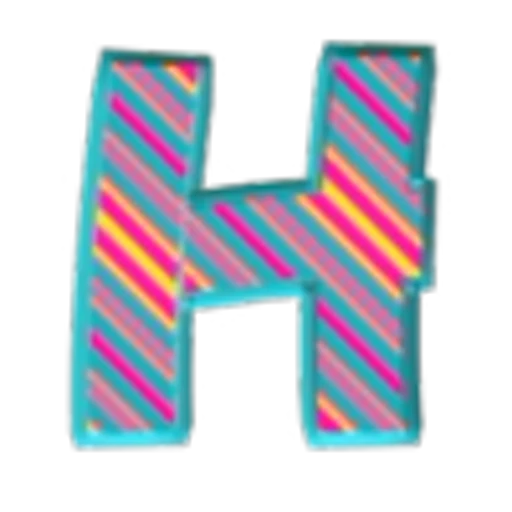 🔠 Эмодзи «Striped Pattern Font» для Telegram