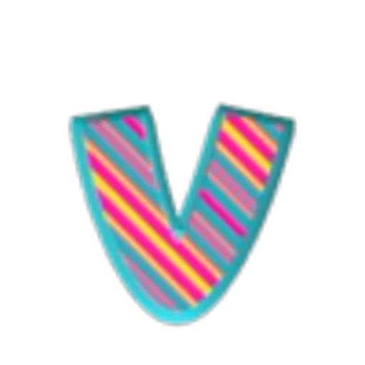 🔡 Эмодзи «Striped Pattern Font» для Telegram
