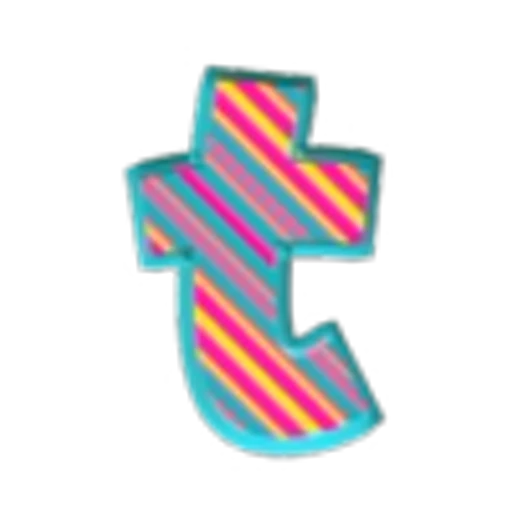 🔡 Эмодзи «Striped Pattern Font» для Telegram