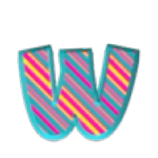 🔡 Эмодзи «Striped Pattern Font» для Telegram