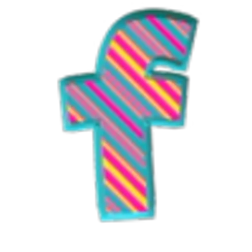 🔡 Эмодзи «Striped Pattern Font» для Telegram