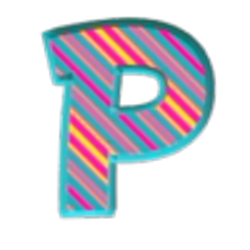 🔠 Эмодзи «Striped Pattern Font» для Telegram