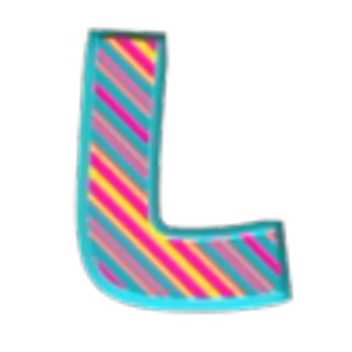 🔠 Эмодзи «Striped Pattern Font» для Telegram