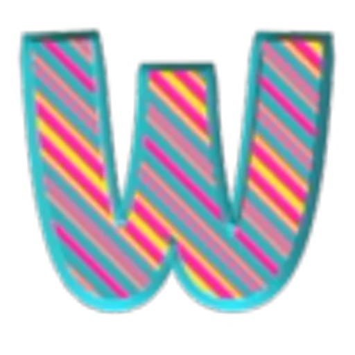 🔠 Эмодзи «Striped Pattern Font» для Telegram