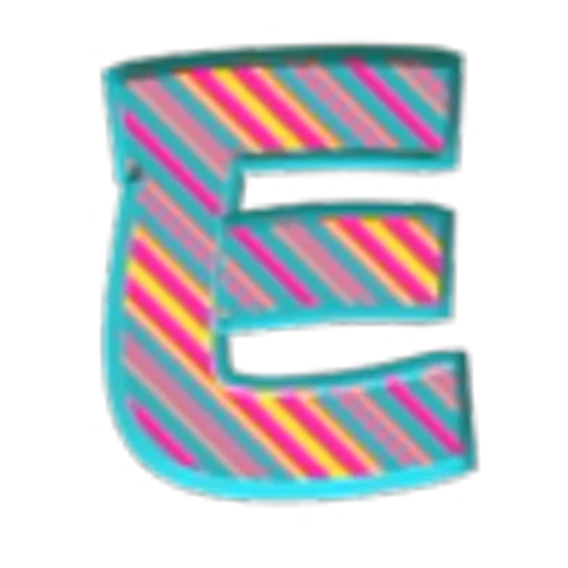 🔠 Эмодзи «Striped Pattern Font» для Telegram