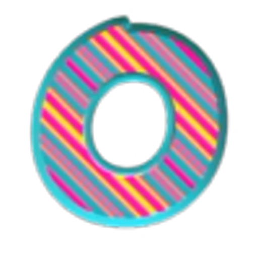 🔠 Эмодзи «Striped Pattern Font» для Telegram