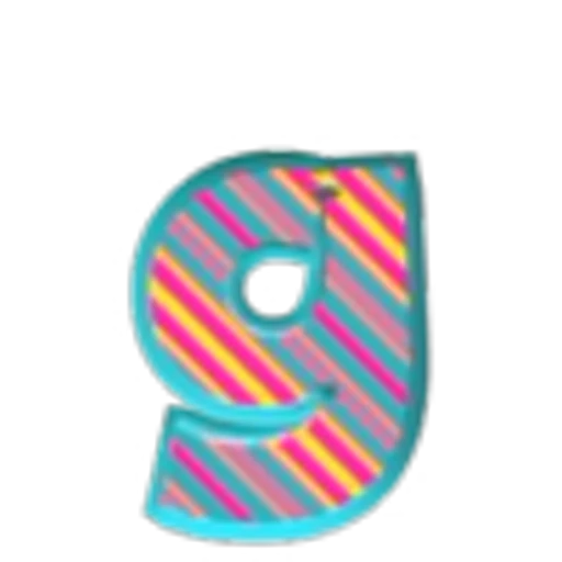 🔡 Эмодзи «Striped Pattern Font» для Telegram