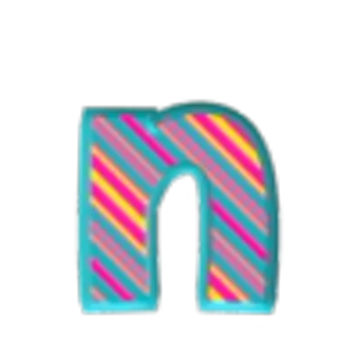 🔡 Эмодзи «Striped Pattern Font» для Telegram