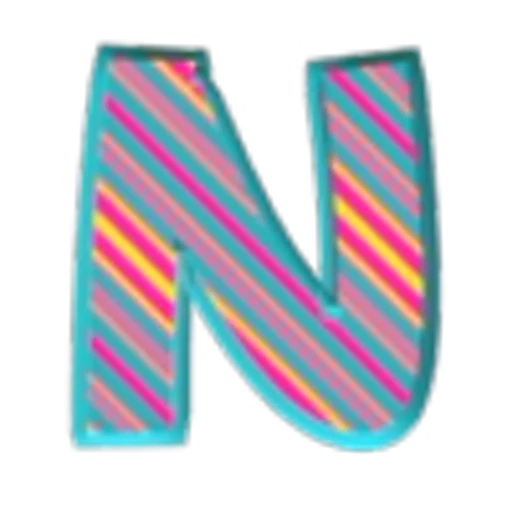 🔠 Эмодзи «Striped Pattern Font» для Telegram