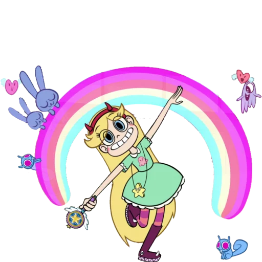 🌈 Стикер «Star VS Force Of Evil» для Telegram