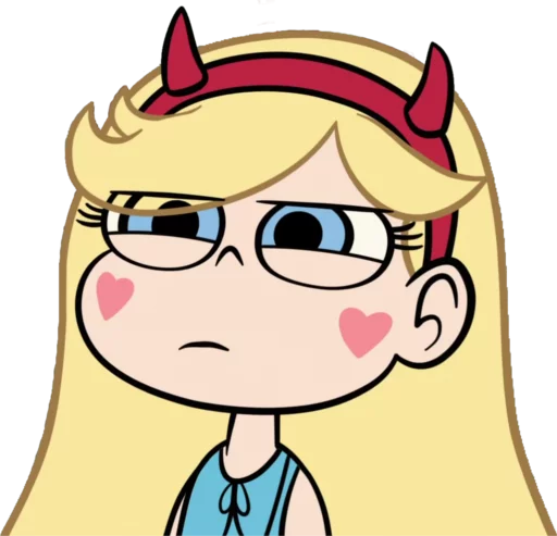 😕 Стикер «Star VS Force Of Evil» для Telegram