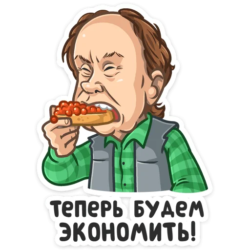 🥪 Стикер «Телеканал СТС» для Telegram