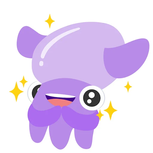 ✨ Стикер «Stub Squid» для Telegram