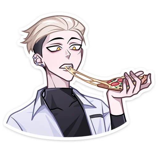🍕 Стикер «Старшеклассник Артём» для Telegram