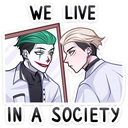 🤡 Стикер «Старшеклассник Артём» для Telegram
