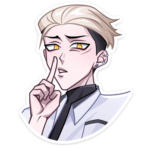 🤫 Стикер «Старшеклассник Артём» для Telegram