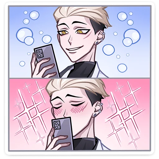 🥰 Стикер «Старшеклассник Артём» для Telegram