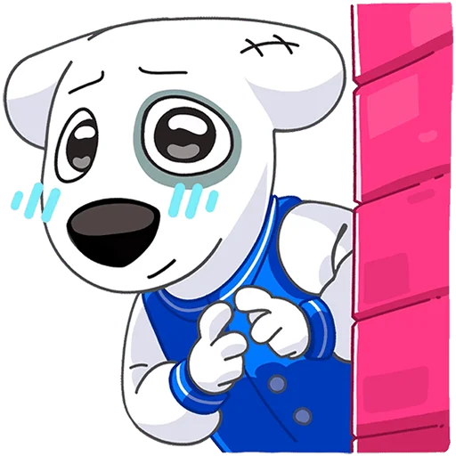 🥹 Стикер «Спотти учится Без Текста» для Telegram
