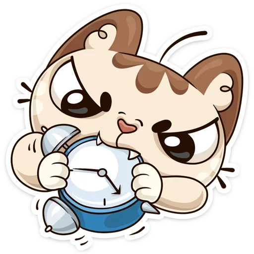 😴 Стикер «Учебные будни» для Telegram