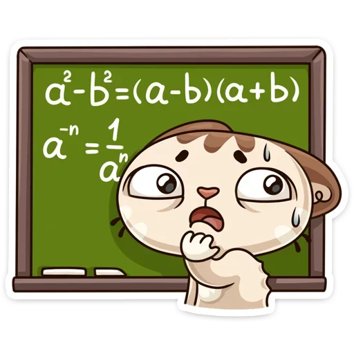 😓 Стикер «Учебные будни» для Telegram