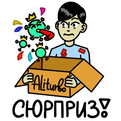 💌 Стикер «StudyStat-coronavirus» для Telegram