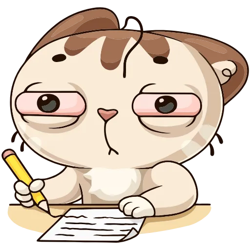 😵 Эмодзи «Учебные будни» для Telegram