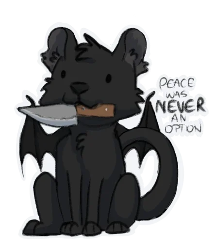 🔪 Стикер «Stuffie 2» для Telegram