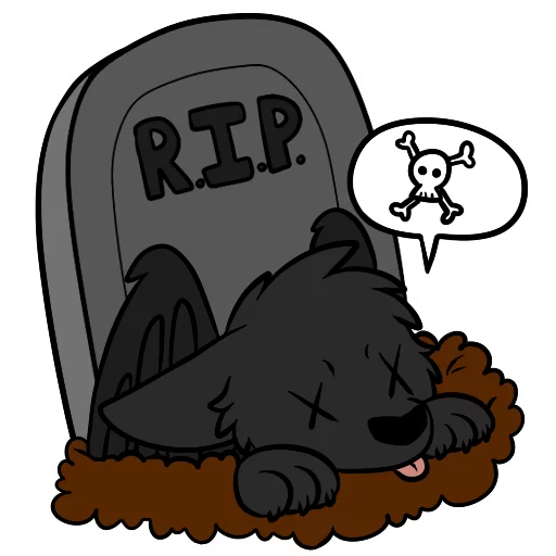 ☠ Стикер «Stuffie» для Telegram