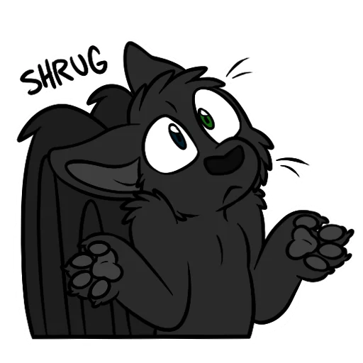 🤷‍♀️ Стикер «Stuffie» для Telegram