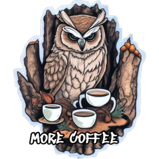 🦉 Стикер «Stump» для Telegram