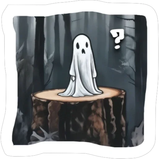 👻 Стикер «Stump» для Telegram