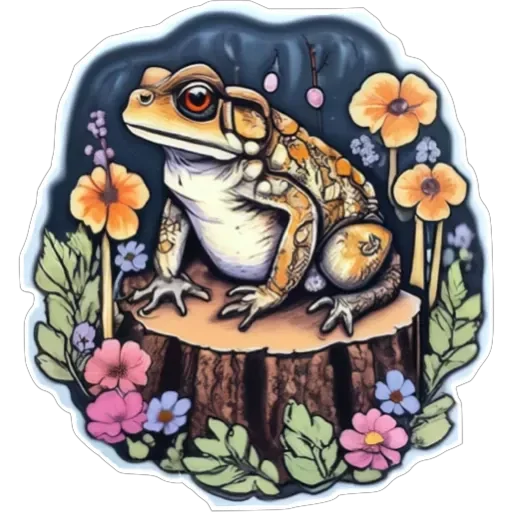 🐸 Стикер «Stump» для Telegram