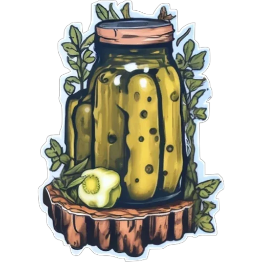 🥒 Стикер «Stump» для Telegram
