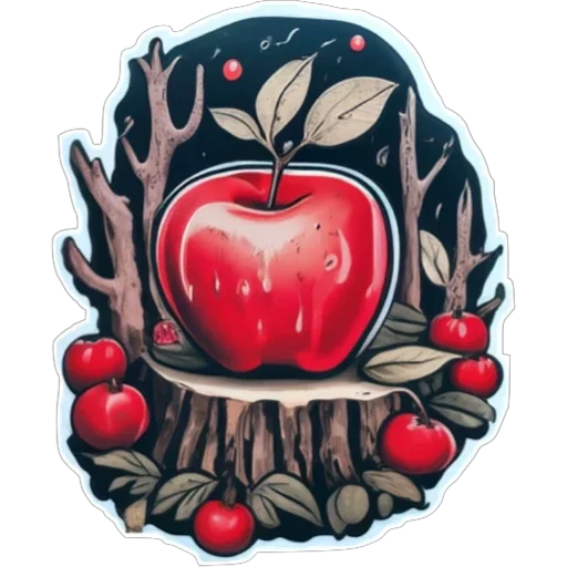 🍎 Стикер «Stump» для Telegram
