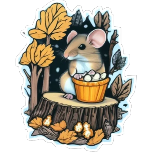 🐀 Стикер «Stump» для Telegram