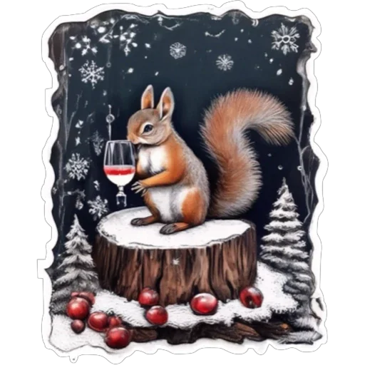🍷 Стикер «Stump» для Telegram