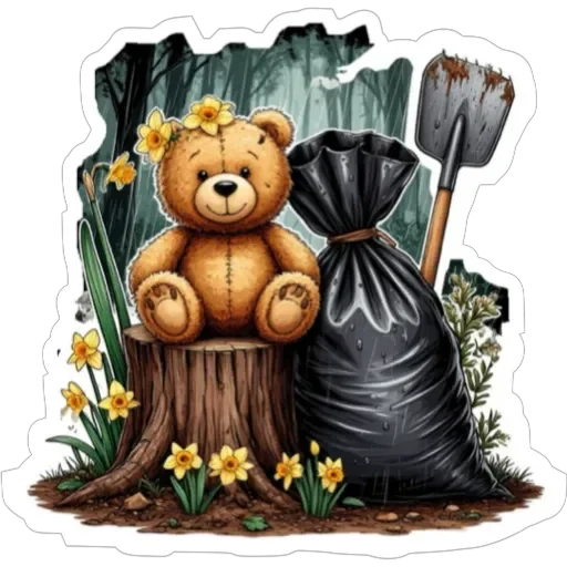 🧸 Стикер «Stump» для Telegram