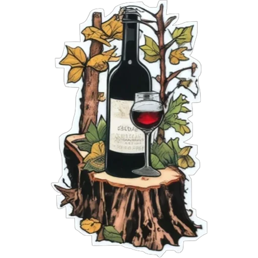 🍷 Стикер «Stump» для Telegram