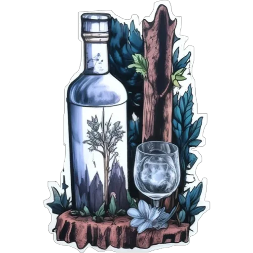 🍸 Стикер «Stump» для Telegram